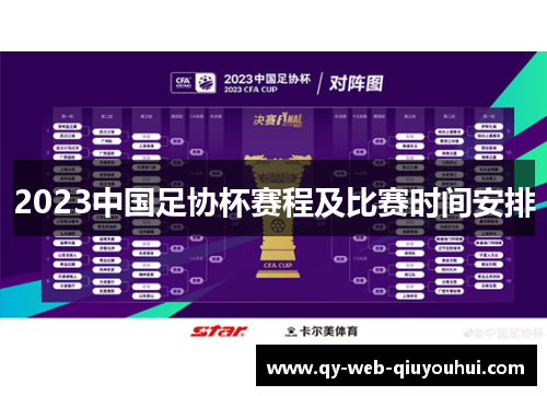 2023中国足协杯赛程及比赛时间安排