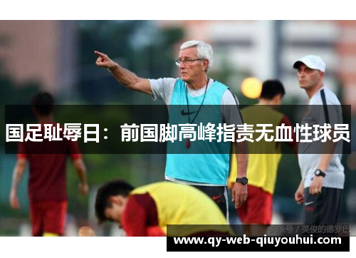 国足耻辱日：前国脚高峰指责无血性球员
